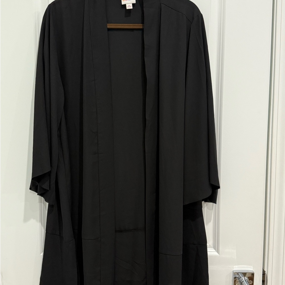 LuLaRoe Classic Black Aurora Overlay NWOT